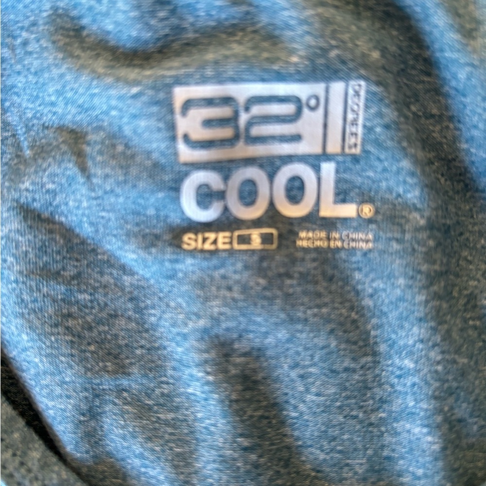 32 Degrees | Bundle of 2 short sleeved t-shirts mint green and marled blue - Picture 4 of 10